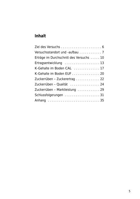 Kalidüngung standortgerecht - K+S KALI GmbH