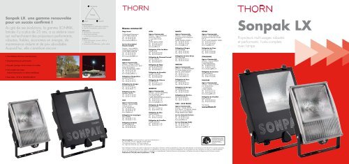 Sonpak LX 15/25/40 - THORN Lighting