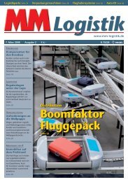 Boomfaktor Fluggepäck - MM Logistik