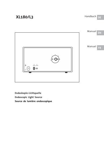 Endoscopic Light Source XL180/L3 - Humatem