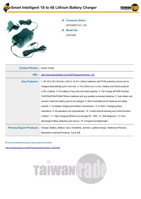 Taiwantrade Digital Catalogs of Green Life - Consumer Electronics ...