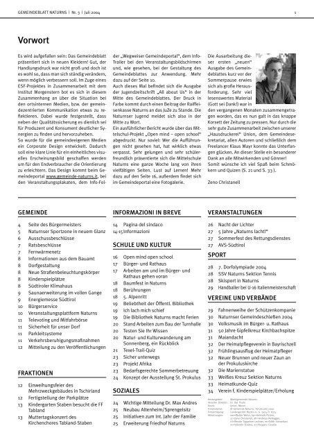 Gemeindeblatt | Juli 2004 - (.pdf | 990 KB)