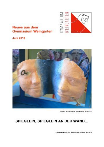 Ausgabe 2/2010 (Juni) - Gymnasium Weingarten