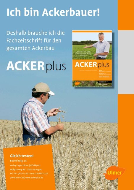 2 Monate gratis testen! - AGRO Schuth GmbH - Prospektpflege