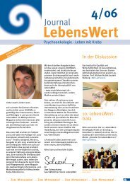 Journal - LebensWert eV