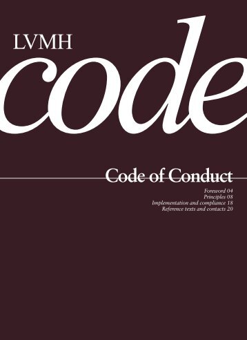 Code of Conduct - LVMH