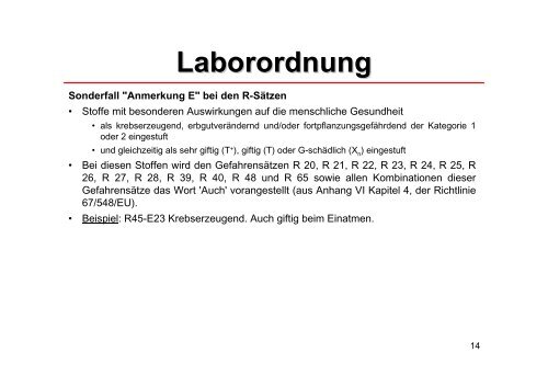 Chemie-Labor Chemie-Labor - FH-Wels