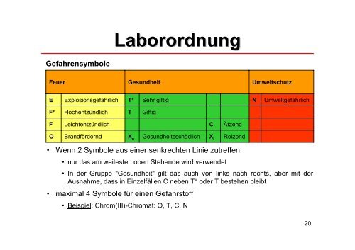 Chemie-Labor Chemie-Labor - FH-Wels