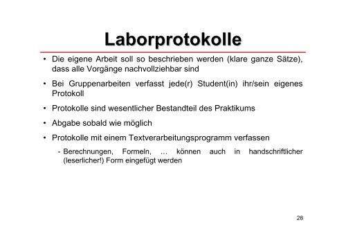 Chemie-Labor Chemie-Labor - FH-Wels