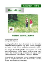 Borreliose - Gefahr durch Zecken - Laborzentrum Ettlingen