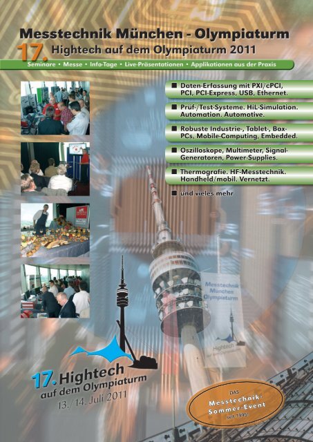 Einladungs-Flyer 2011 - Hightech auf dem Olympiaturm - Meilhaus ...