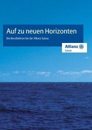 1796_07 Lehrlingsbrosch_d:AUF ZU NEUEN ... - Allianz Suisse
