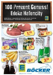 Edeka Hafencity - EDEKA Böcker