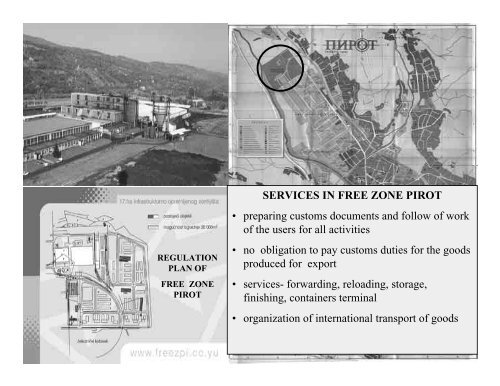 Free Zone Pirot presentation - Slobodna zona Pirot