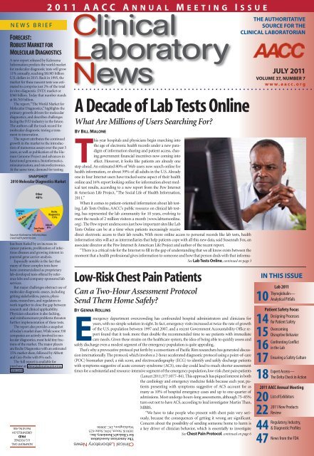 Download the entire issue - American Association for Clinical ...