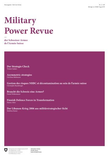 Military Power Revue - ETH Zürich