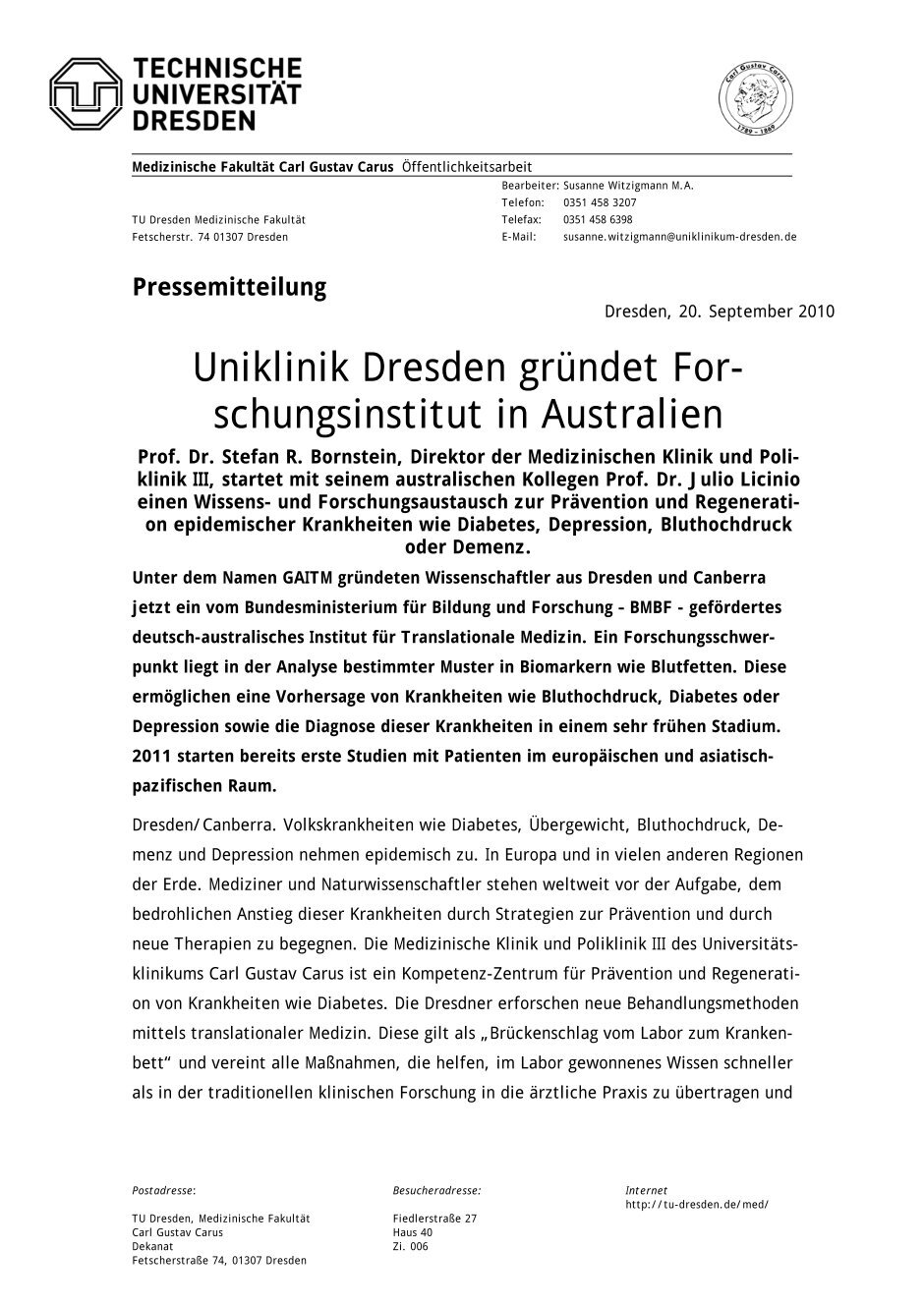 1 Free Magazines From Mk3 Uniklinikum Dresden De