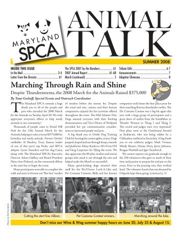 Marching Through Rain and Shine - The Maryland SPCA