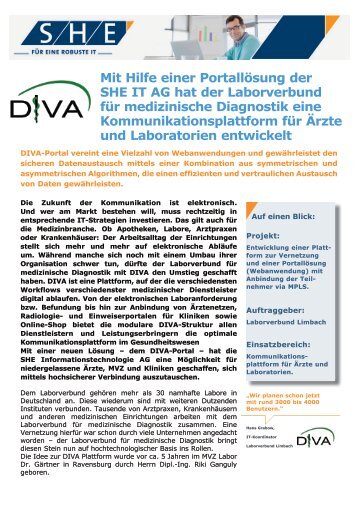 Referenz Diva-Portal - SHE Informationstechnologie AG
