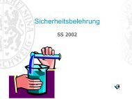 Sicherheitsbelehrung