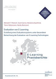 Evaluation von E-Learning - Meinald Thielsch