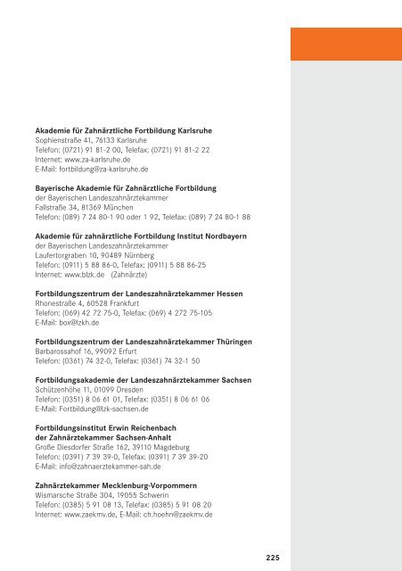 cBesondere Hinweise - Karl-Häupl-Institut - Zahnärztekammer ...