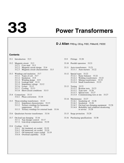 33 Power Transformers Helitavia 33 Power Transformers Helitavia