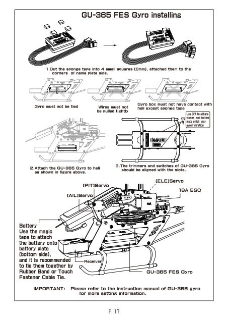 Equipment Recommendations : GAUIHobby - HeliFleet.com