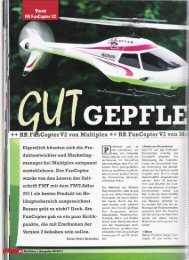 Testbericht FunCopter V2 2011-05 - Multiplex