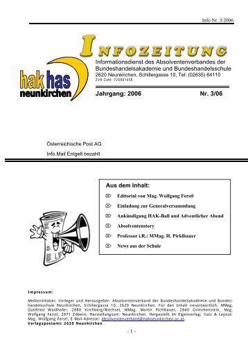 750 KB - HAK-HAS Neunkirchen