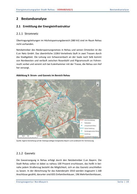 Energienutzungsplan Stadt Rehau