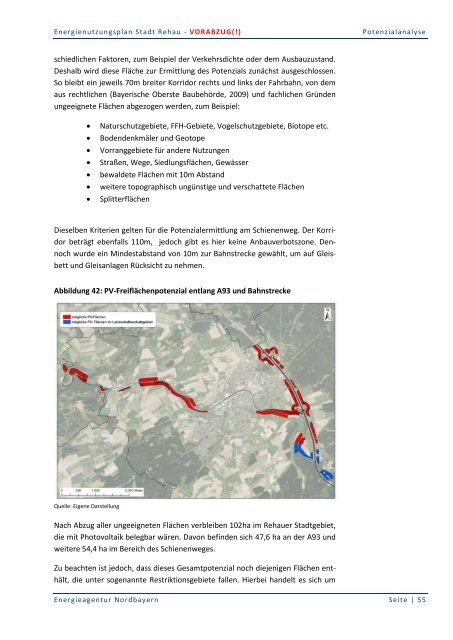 Energienutzungsplan Stadt Rehau