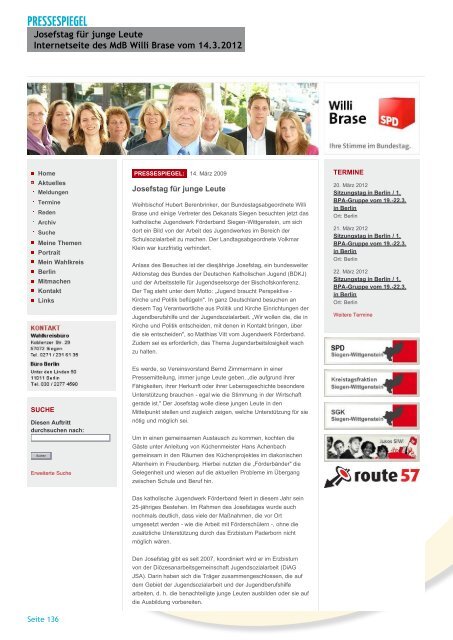 dokumentation_josefstag_2012 - Bundesarbeitsgemeinschaft ...
