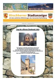 Ausgabe Nr 3 Vom 18 Januar 2013 Hirschhorn