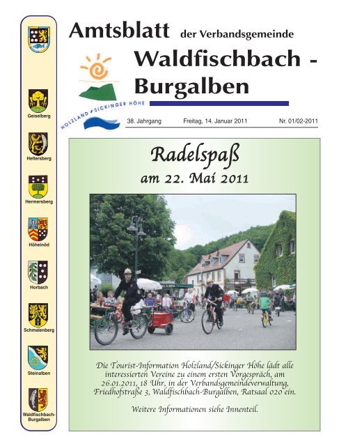 Waldfischbach - Burgalben - Begrüßung