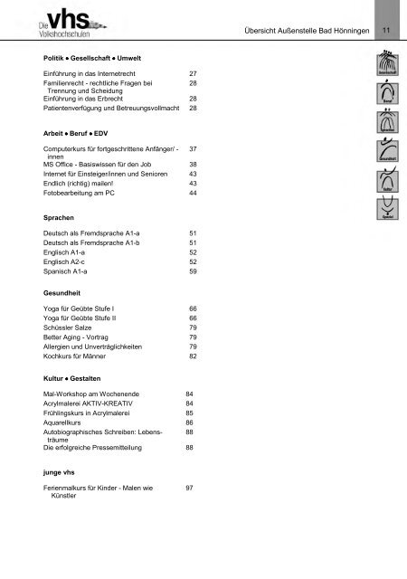 Unsere Leistungen - KreisVolkshochschule Neuwied