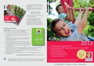 KiGo-Jahresplaner 2013 - Kirche mit Kindern
