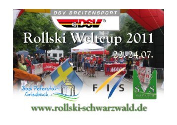 Rollerski World Cup Bad Peterstal July 22-24,2011 - FIS
