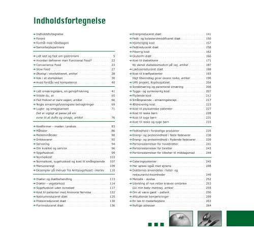 Indholdsfortegnelse - 3F Shop