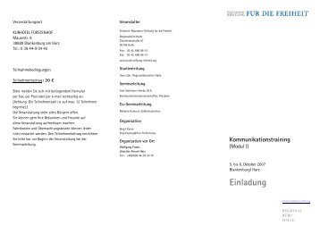 Einladung - Fundación Friedrich Naumann - Friedrich-Naumann ...