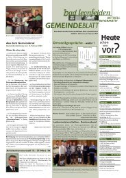 Gemeindeblatt vom 25.2.2004 - Bad Leonfelden