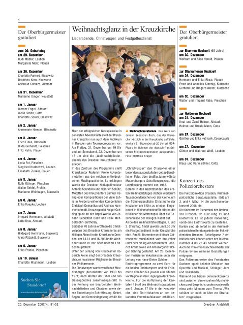 Dresdner Amtsblatt