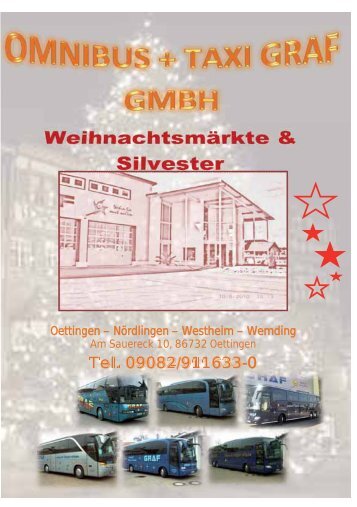 Tel. 09082/911633-0 - Omnibus und Taxi Graf GmbH