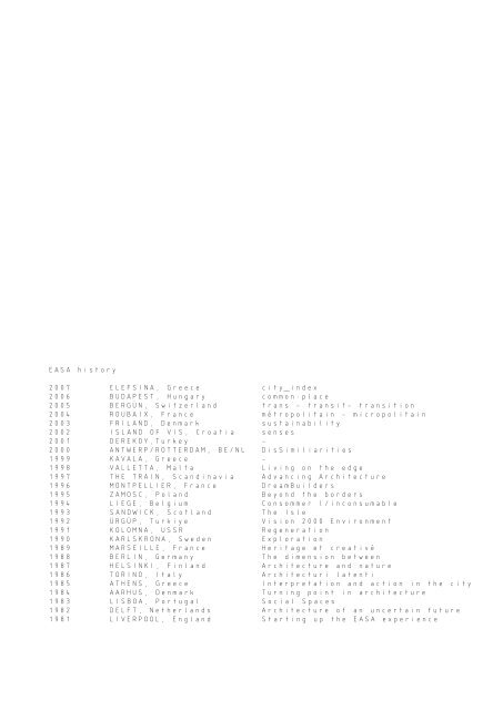 dokumentation easa005.ch - professur für architektur und städtebau ...