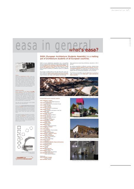 dokumentation easa005.ch - professur für architektur und städtebau ...
