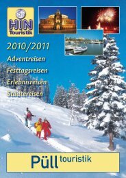 Adventreisen Festtagsreisen Erlebnisreisen Städtereisen