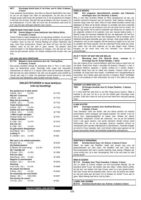 Basis catalogus a tot z t/m 2005 - Toneeluitgeverij Vink