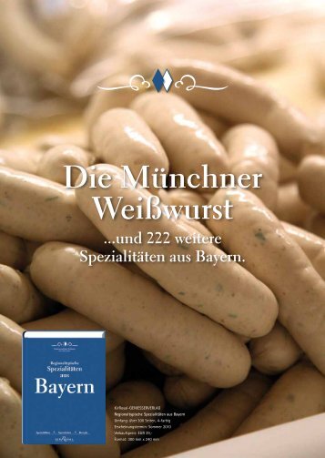 Die Münchner Weißwurst - KIR ROYAL - GENIESSERJOURNAL ...