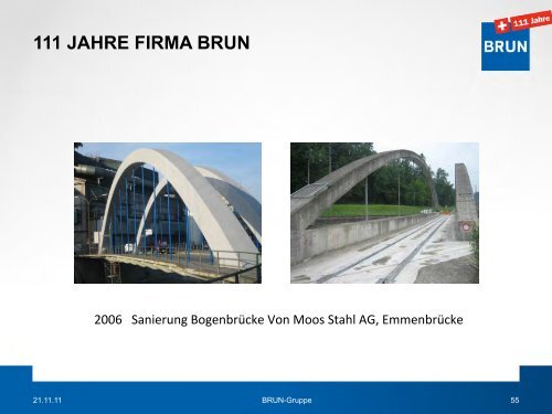 111 JAHRE FIRMA BRUN - Brun AG