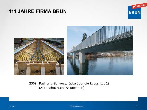 111 JAHRE FIRMA BRUN - Brun AG